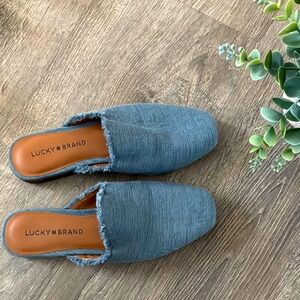 Lucky Brand Women's Blue Slip-On Shoes